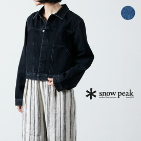 【30% OFF】 snow peak スノーピーク Denim Cropped Jacket デニムクロップドジャケット
