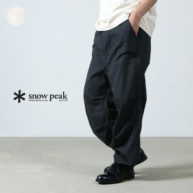 【30% OFF】 snow peak スノーピーク TAKIBI Light Ripstop Easy Pants 焚火ライトリップストップイージーパンツ