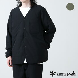 【30% OFF】 snow peak スノーピーク Flexible Insulated Cardigan フレキシブルインサレーテッドカーディガン [2023 FW]