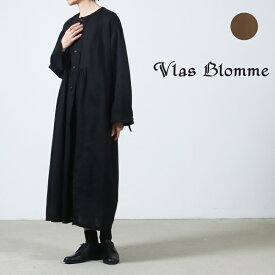 Vlas blomme (ヴラスブラム) レース付ドレス