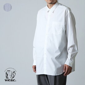 【30% OFF】 weac. ウィーク カジュアルドレスシャツ