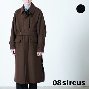 08sircus (�[���G�C�g�T�[�J�X) Wool double face rever coat / �E�[���_�u���t�F�C�X���o�[�R�[�g