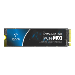 SSD 1TB M.2 NVMe 2280 Gen3 PCIe3.0x4 y{uhzTLC 3D NAND SLCLbV ϋv OtFMV[gt  (őǍ3500MB/sAő发3300MB/s) SSD   icore storage