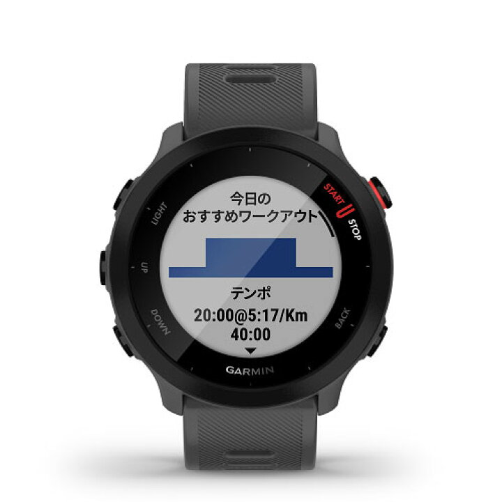 楽天市場】ガーミン フォアアスリート 55 グレー ForeAthlete 55  