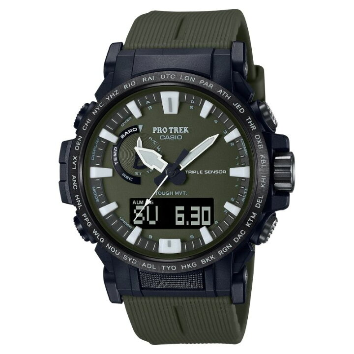 楽天市場】CASIO PRO TREK Climber Line(PRW-61Y-3JF)カシオ プロ 