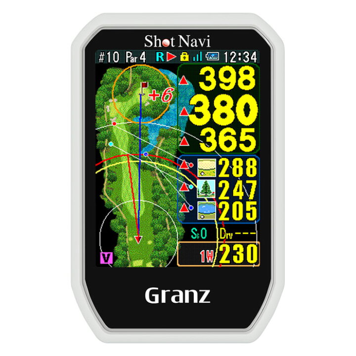 楽天市場】ショットナビ Shot Navi Granz Whiteショットナビ グランツ  