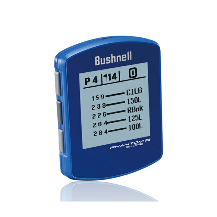 楽天市場】Bushnell PHANTOM2 SLOPE ブルー 液晶保護フィルム付  