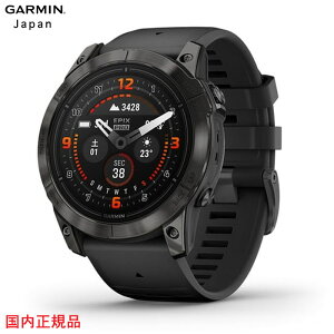 K[~ epix Pro (Gen2) 51mm Sapphire Carbon Gray DLC Ti / Black Band AMOLED LEDtbVCg 5 wSv EPIX PRO g2 MusicGsbNX v Tt@CA X}[gEHb` 010-02804-51 GARMIN K[~ ID