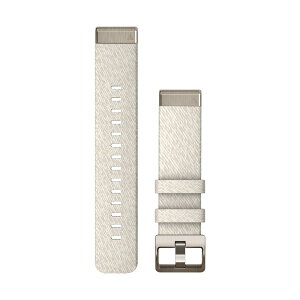 �y�䂤�p�P�b�g�֔z���zQuickFit 20mm Cream Heathered Nylon Band with Soft Gold GARMIN �K�[�~�� �A�N�Z�T���[