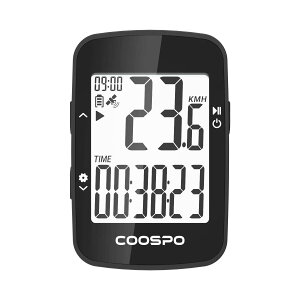 COOSPO BC26 GPS �T�C�N���R���s���[�^�[ �N�[�X�| GPS �o�C�N �R���s���[�^�[ 2.3�C���`LCD / GPS / 18���ԉғ� / Backlight ���{�S���������� �X�|�[�c �g�t �n���E�B��
