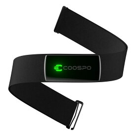 COOSPO H9Z 心拍センサー　胸部ベルトタイプ 心拍ゾーン対応 Bluetooth 5.0＆ANT+ ビープ音 LED点灯 アプリ スマートウォッチ 接続 心拍計測 日本全国送料無料 防災 敬老の日 ギフト