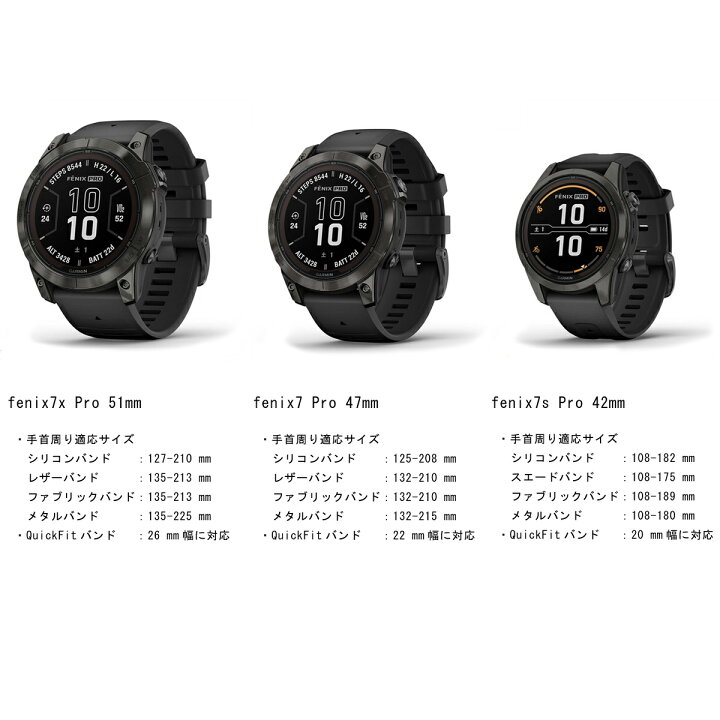 楽天市場】ガーミン fenix 7X Pro Sapphire Dual Power 51mm 010-02778 