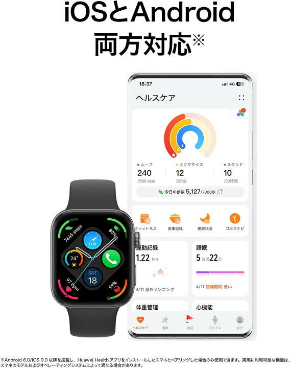 楽天市場】Huawei WATCH Fit3 Grey国内正規品(ファーウェイ ウォッチ 