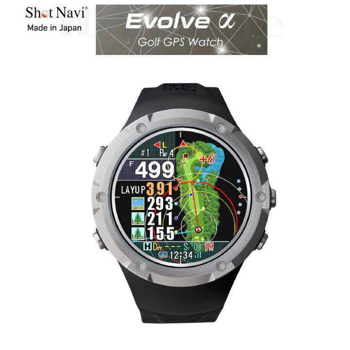 楽天市場】ショットナビ Shot Navi Evolve α BLACK ショットナビ 