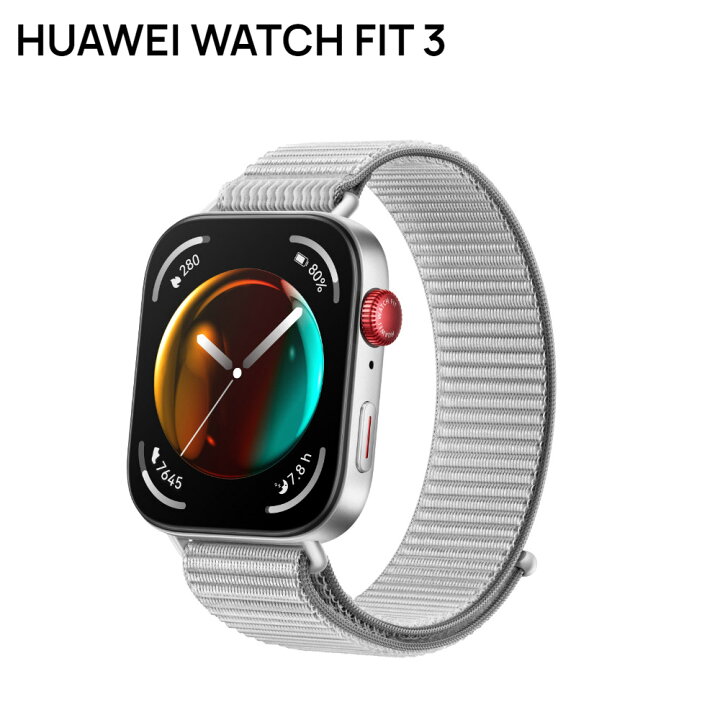 楽天市場】Huawei WATCH Fit3 Grey国内正規品(ファーウェイ ウォッチ  