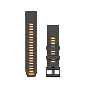 QuickFit F8 22mm Graphite / Spark OrangeGARMIN K[~ ANZT[