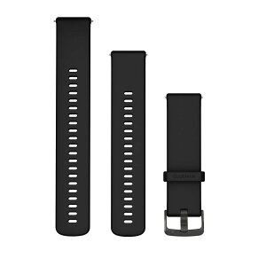 y䂤pPbg֔zzQuick Release oh 22mm Black Silicone / SlateGARMIN K[~ ANZT[