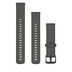 y䂤pPbg֔zzQuick Release oh 18mm Black Sesame Silicone / Slate010-13256-00 GARMIN K[~ ANZT[