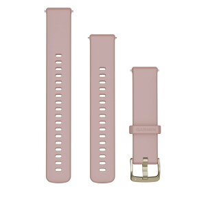 y䂤pPbg֔zzQuick Release oh 18mm Pink Dawn Silicone / Peach Gold010-13256-03 GARMIN K[~ ANZT[