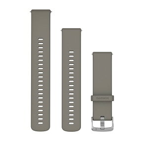Quick Release oh 22mm Silicone Silver Grey / Venu 4010-13406-10 GARMIN K[~ ANZT[