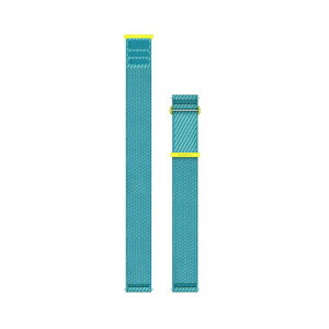 Quick Release oh 22mm Nylon Yellow Turquoise / Venu 4010-14400-07 GARMIN K[~ ANZT[