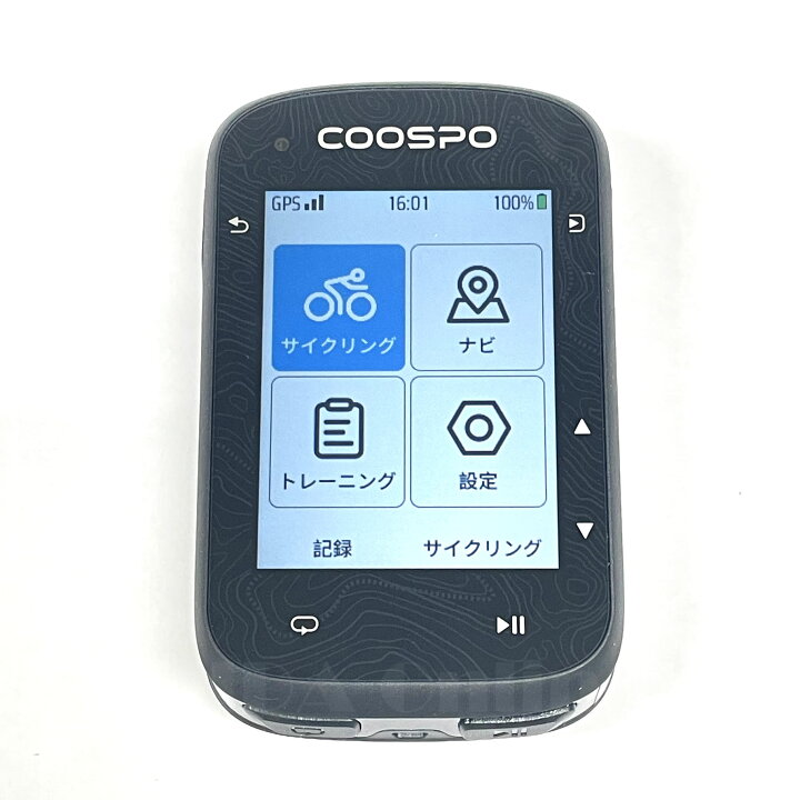 楽天市場】COOSPO CS600 日本語対応 GPS サイクルコンピュータークー  