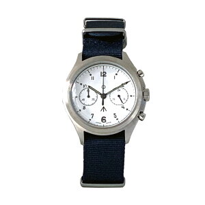 Naval military watch Mil.-07 British ROYAL Airforce Chronograph TYPE �i�o���E�H�b�`�r���v ���X�g�E�H�b�` 42mm�a 5�C���h�� �X�e�����X�X�e�B�[�� �A�N�������h�[�������Y ���{�� �N�I�[�c SV/BK SV/WH-BK SV/WH-NV