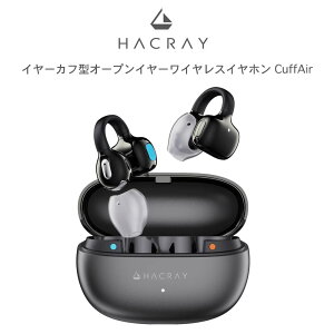 Hacray CuffAir �C���[�J�t�^ �I�[�v���C���[ ���S���C�����X �C���z�� ���^���u���b�N �������K�i Bluetooth6.0 2�䓯���ڑ� �}���`�|�C���g �^�� �W���M���O �����j���O ���|�� web��c �O����荞