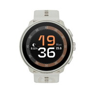液晶保護フィルム付き SUUNTO RUN Frost Gray シリコンストラップ (スント ラン フロストグレー シリコン…