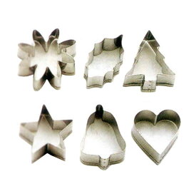 クッキー抜き型 6個セット 2117