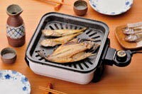 コンパクトグリル「ちょこちょこ焼き」