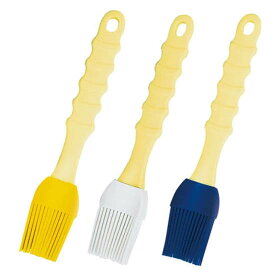 シリコン塗り刷毛（M） 185x34mm 全3色