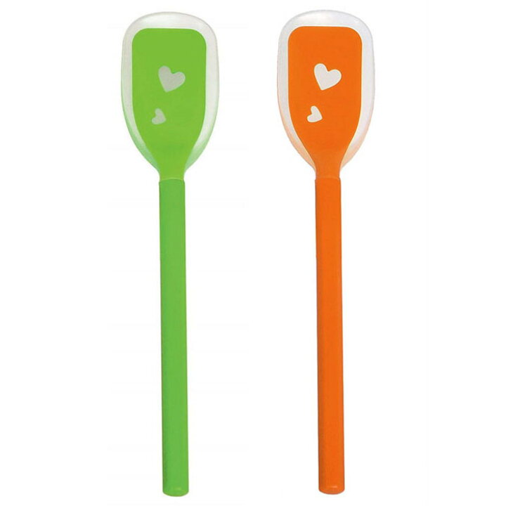 楽天市場 シリコンソフトスプーン 大 2色セット キッチンラボ 楽天市場店