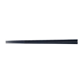 ナイロン角箸 21cm（黒） 滑り止め付き