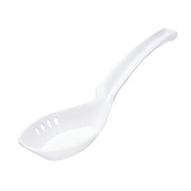 穴あきレンゲスプーン ひっかけ式　食洗機対応 業務用 中華 ラーメン チャーハン スプーン ひっかけれんげ