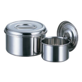 AG浅型キッチンポット 10cm 18-8ステンレス