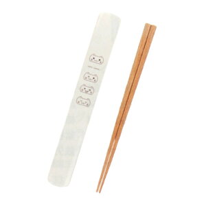 しろねこ 箸と箸箱セット