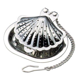 ナガオ ティーストレーナー 茶こし（シェル）18-8ステンレス 日本製