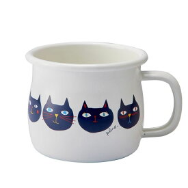 プルーン ホーローマグカップ（ミミココモモ）380ml