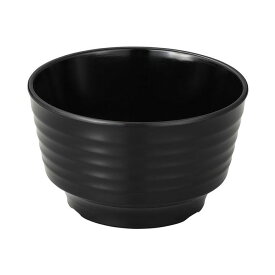 小鉢（小）黒 220ml メラミン和食器 BL-25