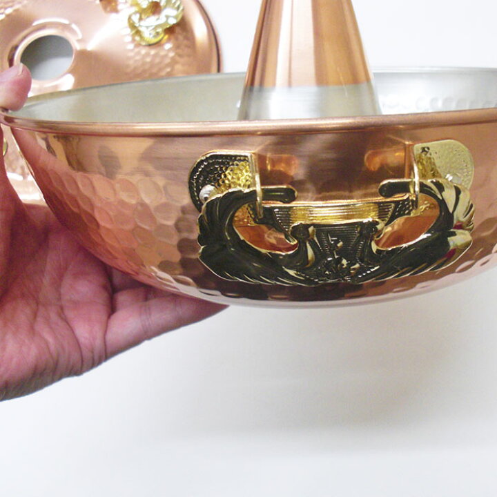 楽天市場】しゃぶしゃぶ鍋 輝煌（銅）26cm : キッチンラボ 楽天市場店