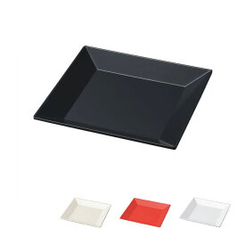 スクエアプレート14（全4色）メラミン食器 14×14cm