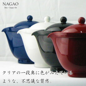 【1等最大100%ポイントバック】ナガオ 割れないティーポット 急須 480ml SECCHU 4色（レッド・ネイビー・ホワイト・ブラック）樹脂製 BPAフリー 食洗機対応 電子レンジ 使用可 日本製