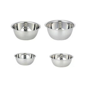 調理がはかどるステンレスボウル 4個セット