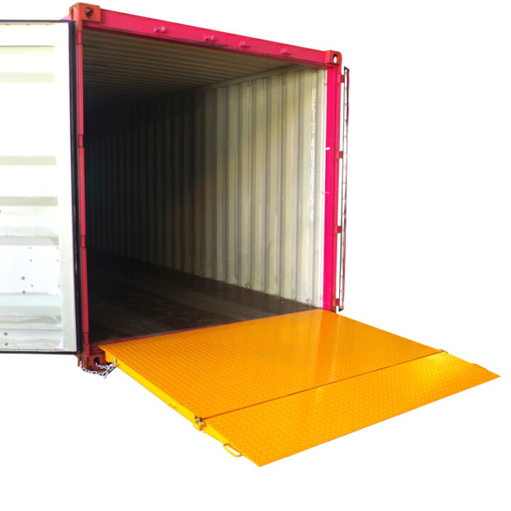 楽天市場】コンテナスロープ 折りたたみ 荷重6500kg 幅2200mm 長2000mm 