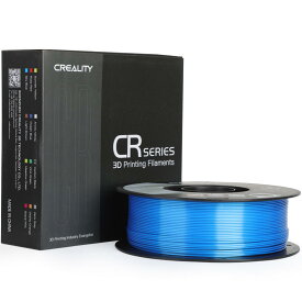 3Dプリンター CR-シルク フィラメント ブルー色 Creality社 Enderシリーズ純正 直径1.75mm 3Dプリンター用 家庭用 業務用 シルクフィラメント 市場99％以上のFDM式3Dプリンターに対応可能