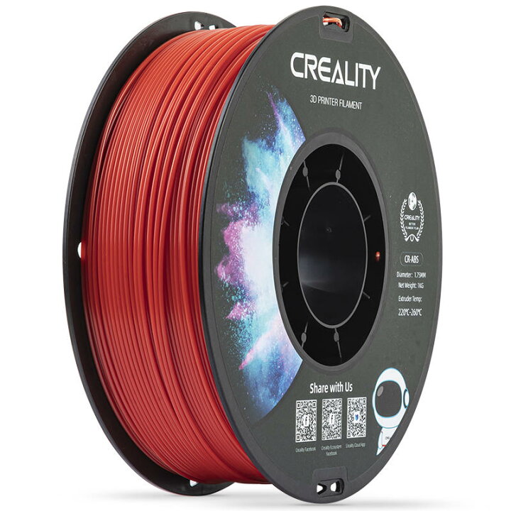 楽天市場】3Dプリンター CR-ABS フィラメント レッド Creality社 Ender  