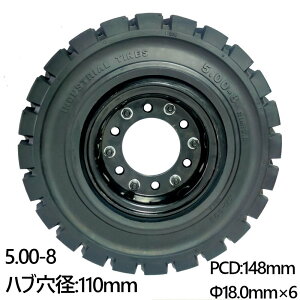 tH[Ntg ^C Vi tH[Ntg m[pN^C zC[t 1{ 5.00-8^C 18.0×6 nua110mm PCD148mm ubN  m[pN YƎԗ tH[Ntgpm[pN^C