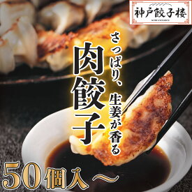 50個入～ (25個入り袋) しょうが餃子 生姜 生姜餃子 水餃子 送料無料 ぎょうざ 冷凍食品 ギフト 肉餃子 スタミナ餃子 ジューシー 鍋 簡単 生餃子 お取り寄せ グルメ 神戸 パーティー 餃子 のし 贈答 プレゼント