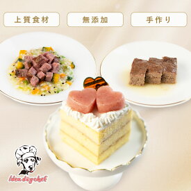 犬 誕生日 ケーキ ご飯 【とちあいかのショートケーキセット】 犬用 誕生日 プレゼント 無添加 国産 ごはん ドッグフード ギフト ペット フード ディナー いちご 米粉 ビーフ ハンバーグ 小型犬 中型犬